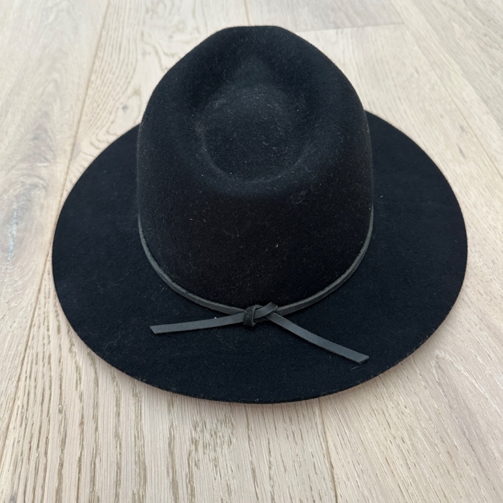 Brixton Black Cowboy Hat, XS